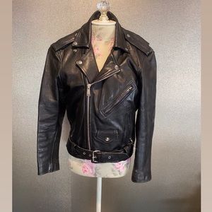 Prestige International Leather Motorcycle Jacket